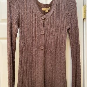 Soft, Cable knit cardigan